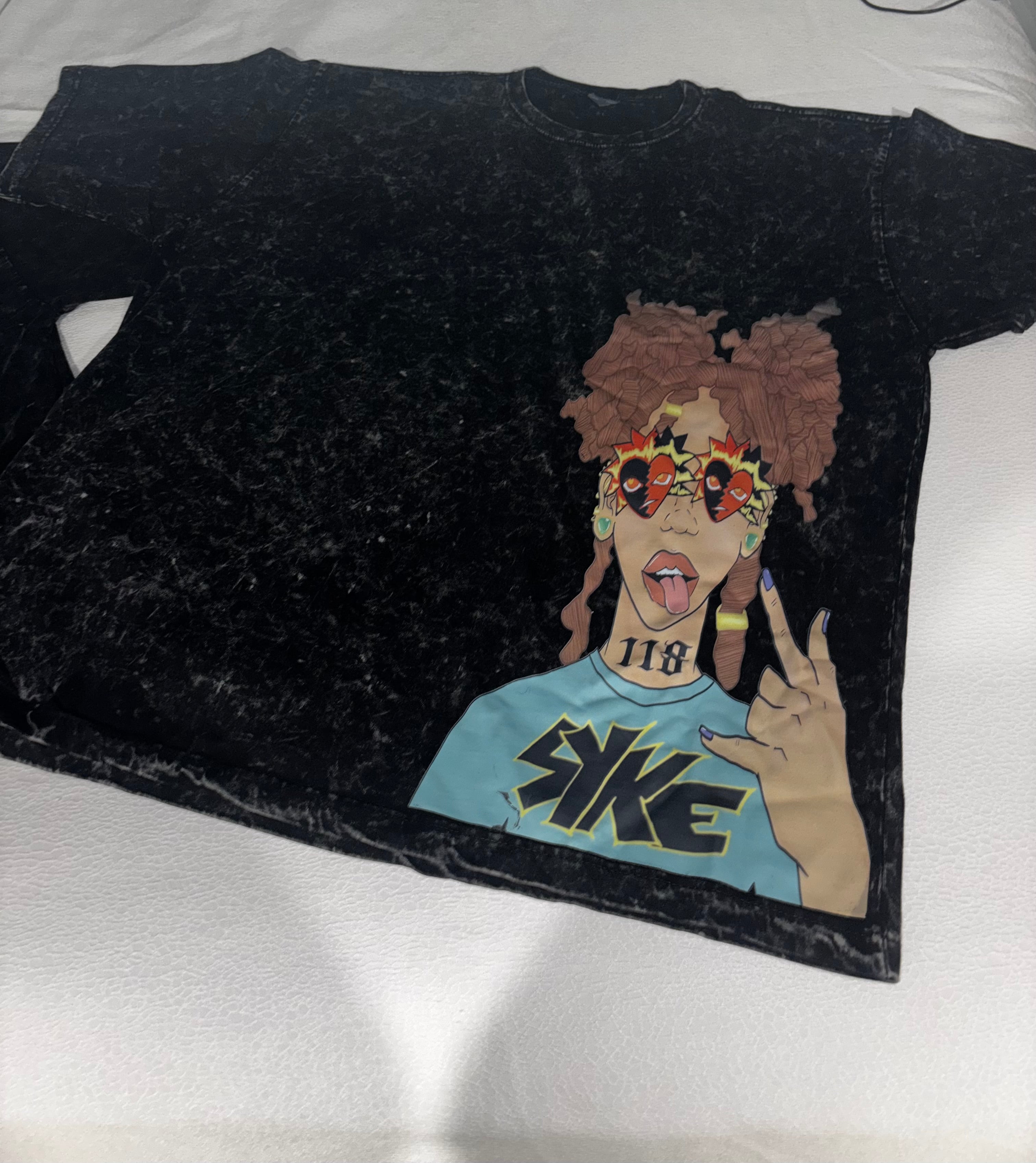 Rock star acid wash
