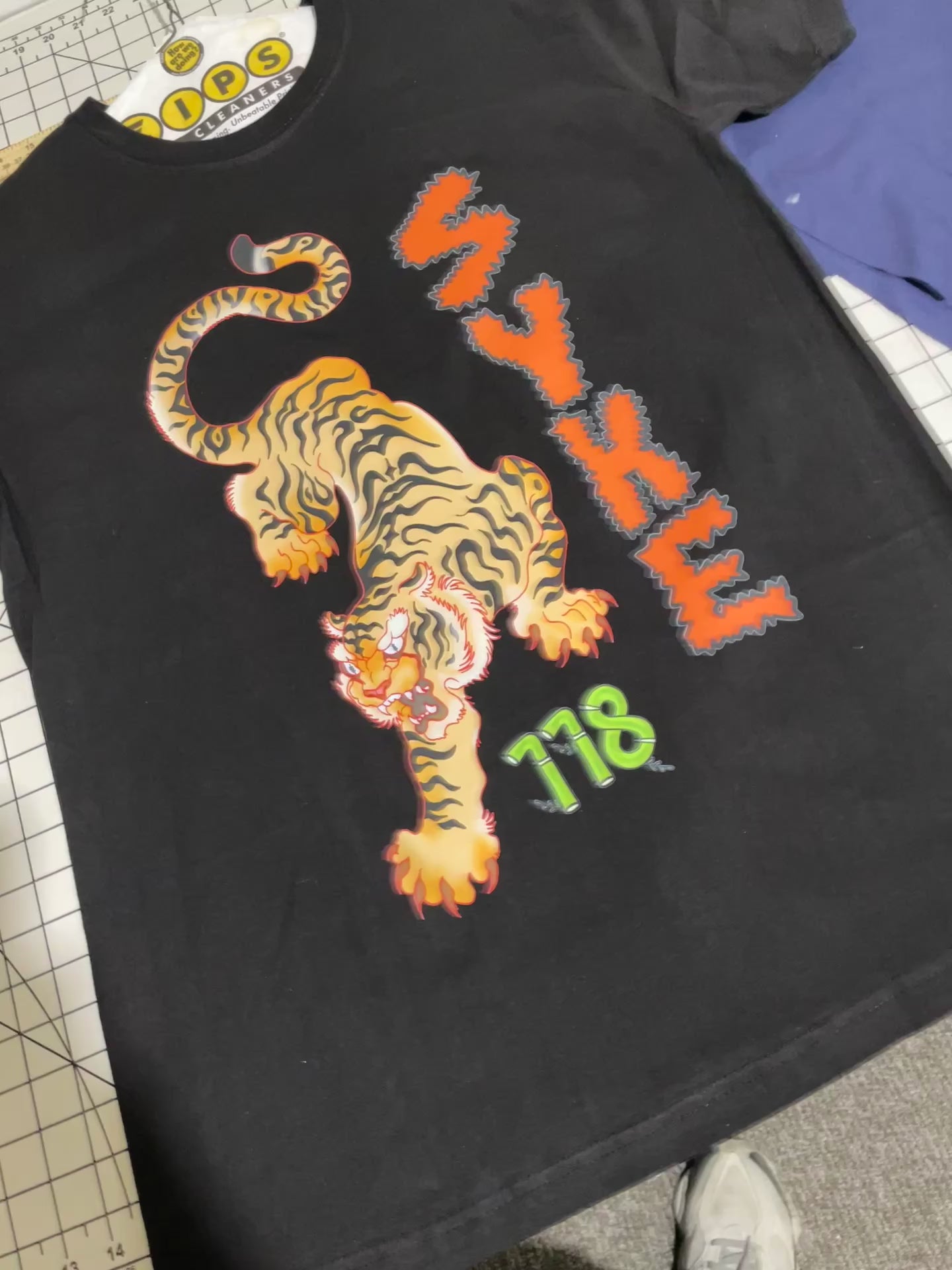 Prideful tiger tee