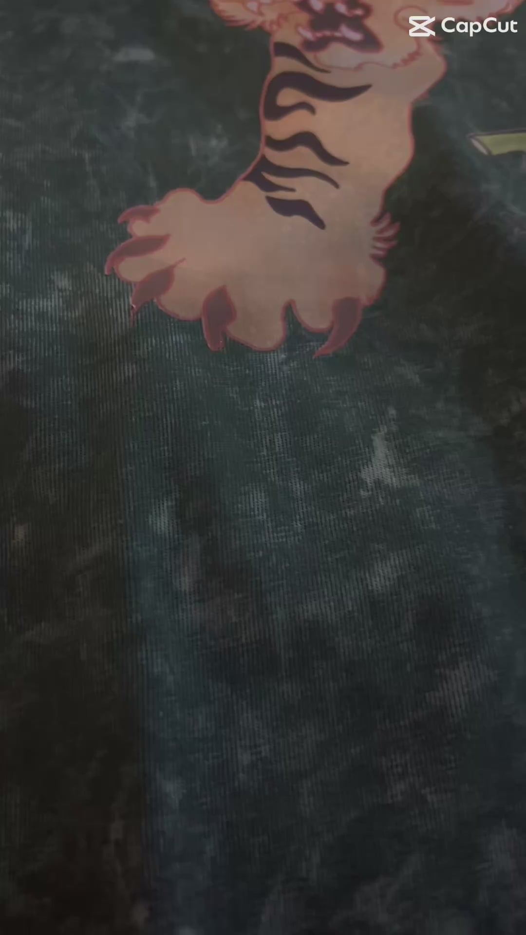 Prideful tiger acid wash